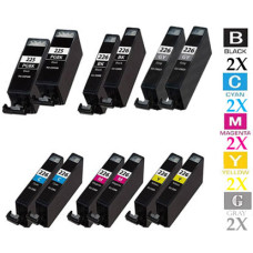 12 PACK Canon PGI225 CLI226 combo Ink Cartridges Remanufactured 12 PACK Canon PGI225 CLI226 combo Ink Cartridges Remanufactured