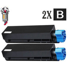 2 PACK Okidata 45807105 (7K Yield) Black combo Laser Toner Cartridge Premium Compatible 2 PACK Okidata 45807105 (7K Yield) Black combo Laser Toner Cartridge Premium Compatible