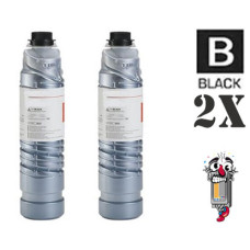 2 PACK Ricoh 885400 (Type 6110D) Black combo Laser Toner Cartridge Premium Compatible 2 PACK Ricoh 885400 (Type 6110D) Black combo Laser Toner Cartridge Premium Compatible