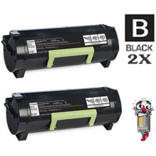 2 PACK Lexmark 53B1000 Toner Cartridges Premium Compatible 2 PACK Lexmark 53B1000 Toner Cartridges Premium Compatible