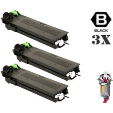 3 PACK Genuine Sharp MX206NT Black combo Laser Toner Cartridge 3 PACK Genuine Sharp MX206NT Black combo Laser Toner Cartridge
