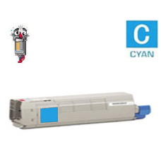 Genuine Okidata 43837127 Cyan Toner Cartridge Genuine Okidata 43837127 Cyan Toner Cartridge