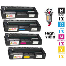 4 PACK Ricoh 40647 combo Laser Toner Cartridge Premium Compatible 4 PACK Ricoh 40647 combo Laser Toner Cartridge Premium Compatible