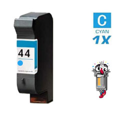 Hewlett Packard 51644C Cyan Inkjet Cartridge Remanufactured