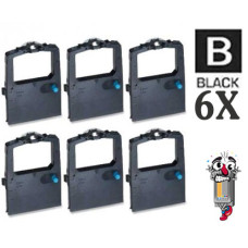 Genuine Okidata 52102001 Black Printer Ribbon 6-pack Genuine Okidata 52102001 Black Printer Ribbon 6-pack