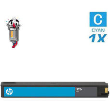 Hewlett Packard HP972A L0R86AN Cyan Ink Cartridge Remanufactured