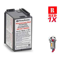 Pitney Bowes 793-5 Fluorescent Red Ink Cartridge Remanufactured Pitney Bowes 793-5 Fluorescent Red Ink Cartridge Remanufactured