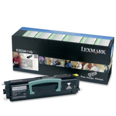 New Open Box Genuine Lexmark X203A11G Black Laser Toner Cartridge New Open Box Genuine Lexmark X203A11G Black Laser Toner Cartridge