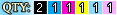 6 PACK Hewlett Packard HP02 combo Ink Cartridges Remanufactured